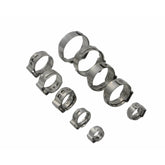 Twin Eagle Imports Grab Kits 100 Piece 304 Stainless Steel 8.8-10.5mm Ear Hose Clamp